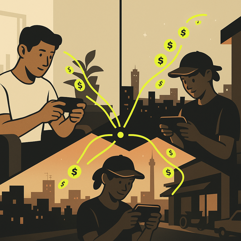 Mobile esports players in Southeast Asia, Latin America, and Africa receiving instant payouts on their phones