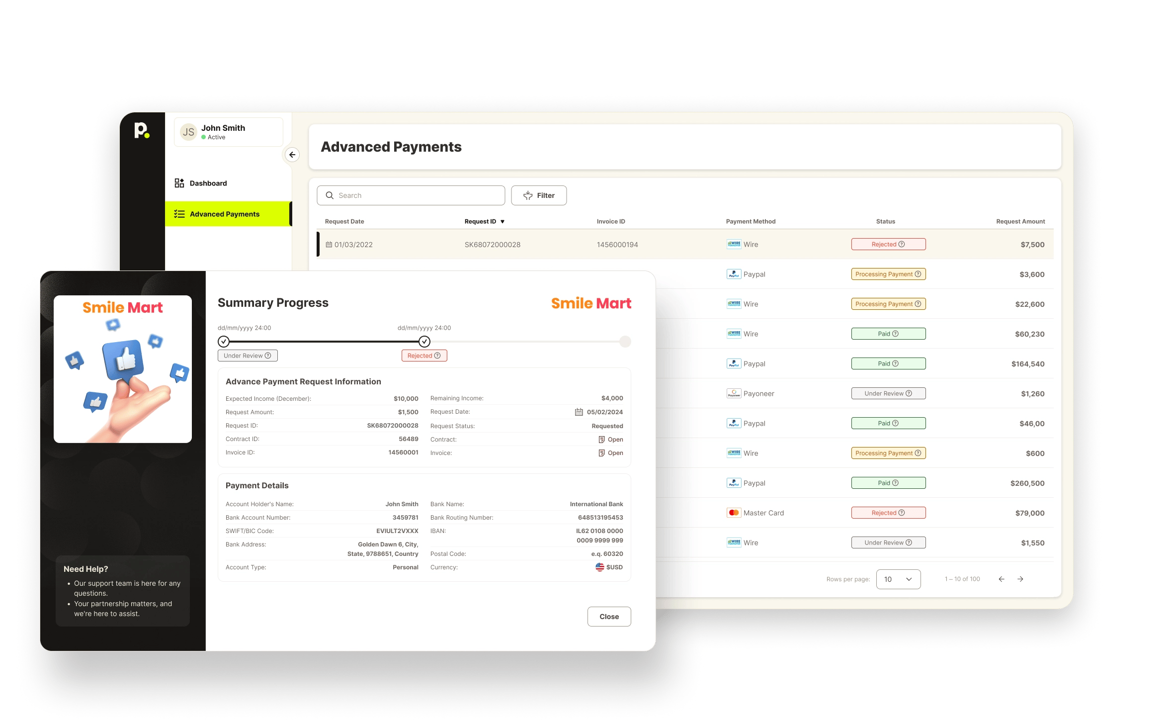 Enhanced Financial Support 1