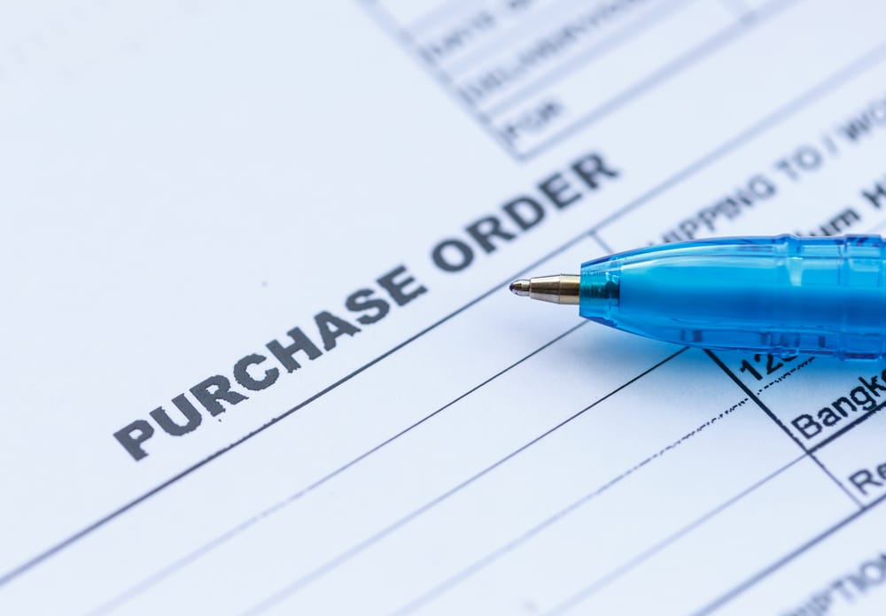 Purchase order management