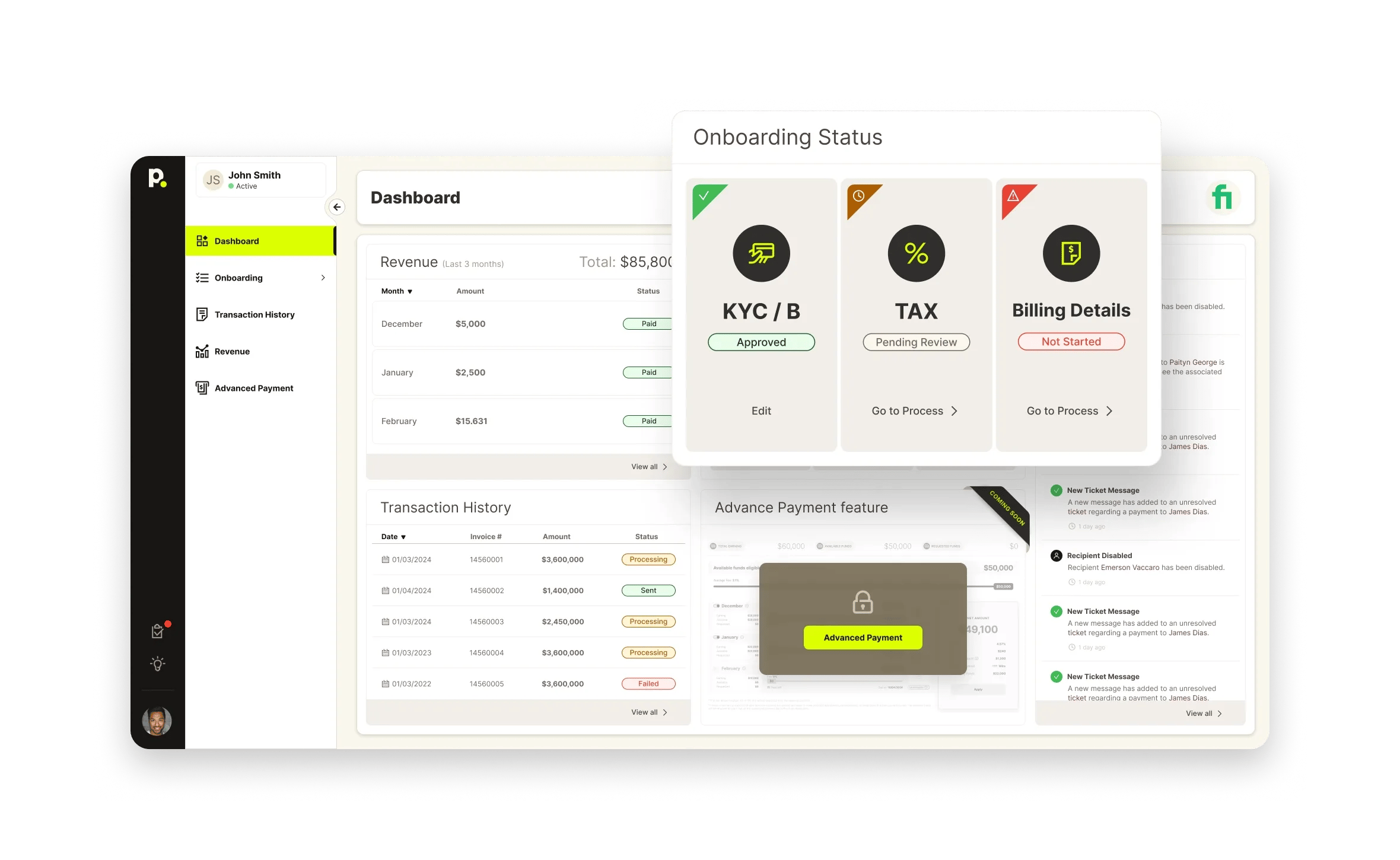 Products vendor portal 3