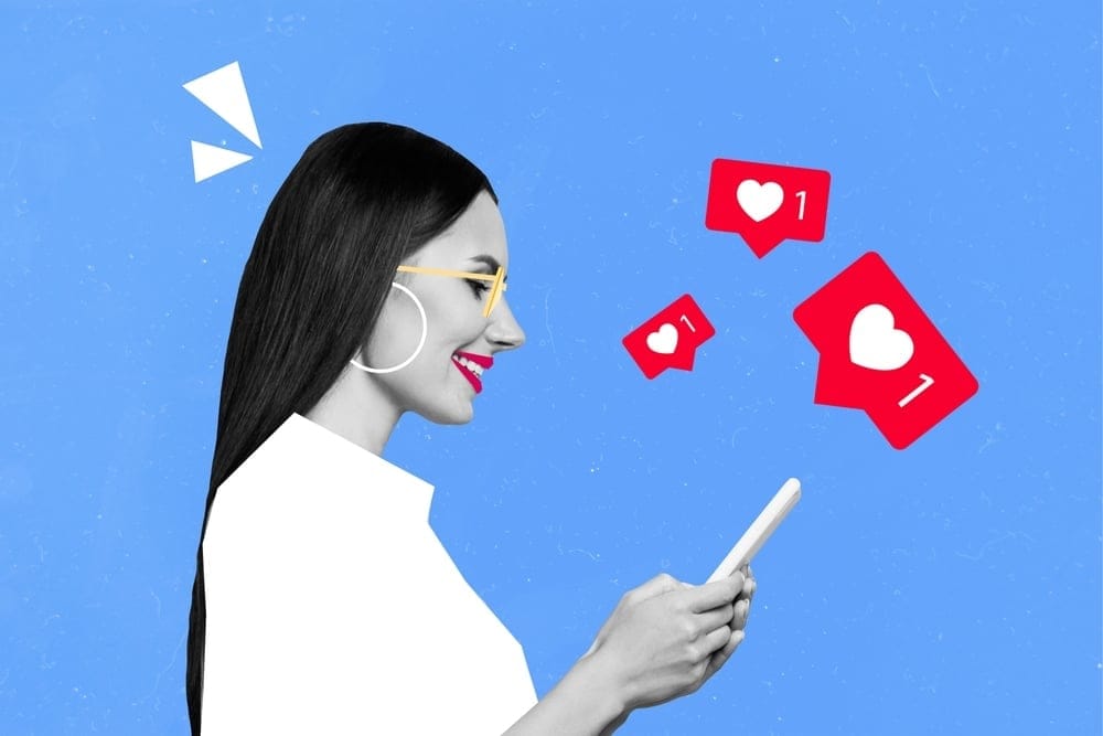 Creativecollagephotoofstunninggorgeousadorablegirlreadnotification