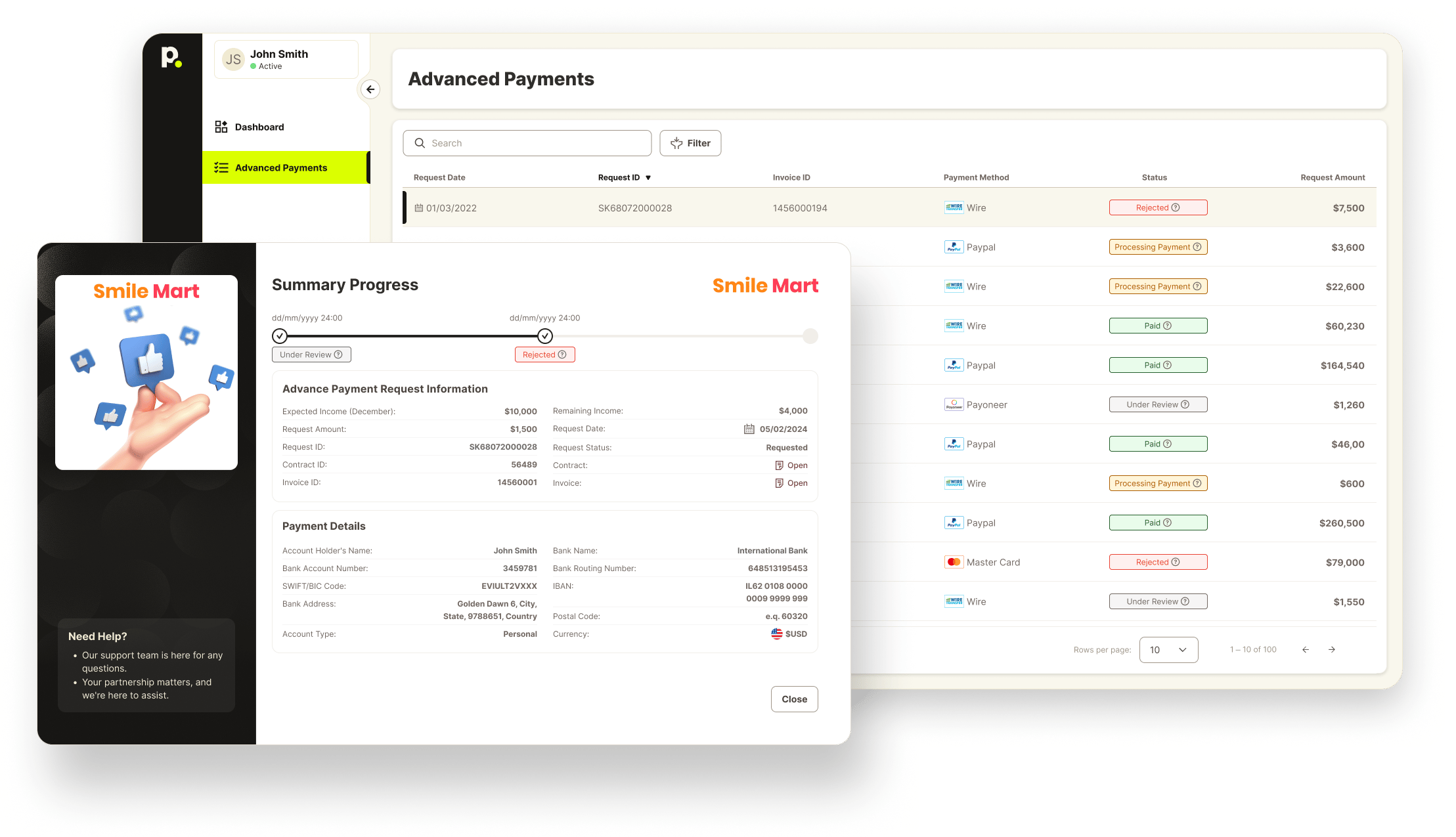 Immediate Financial Stability