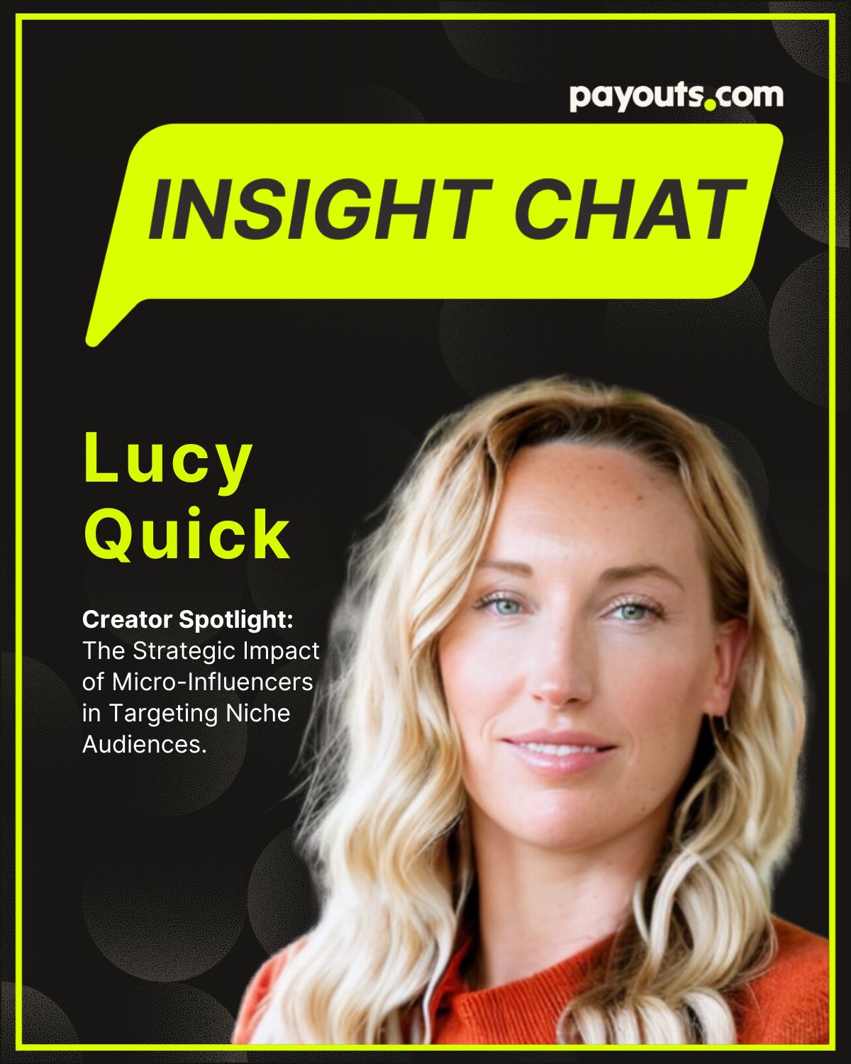 Insight Chat Lucy Quick