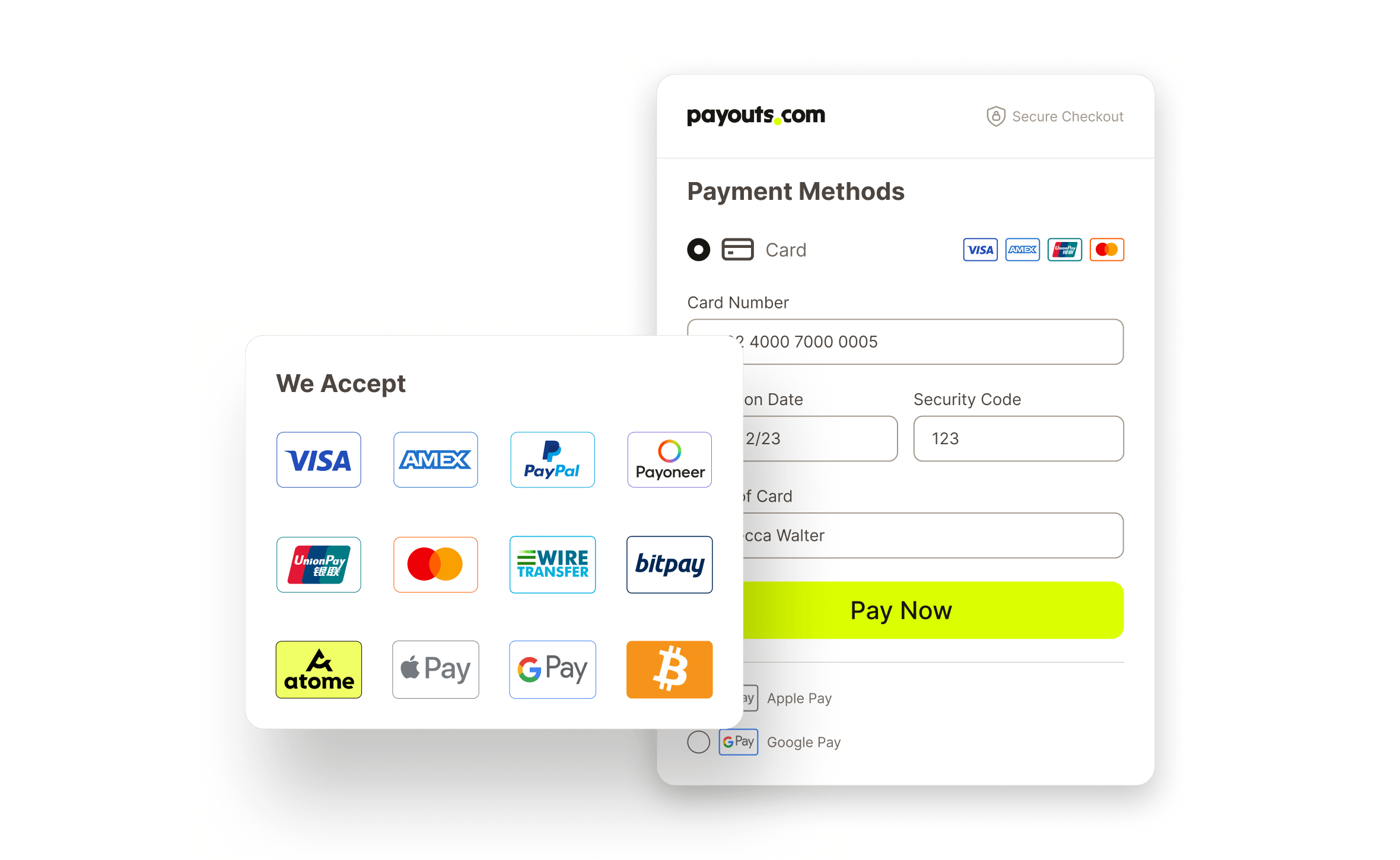 Payment Methods
