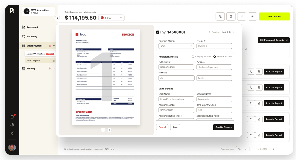 Automated Invoice Processing